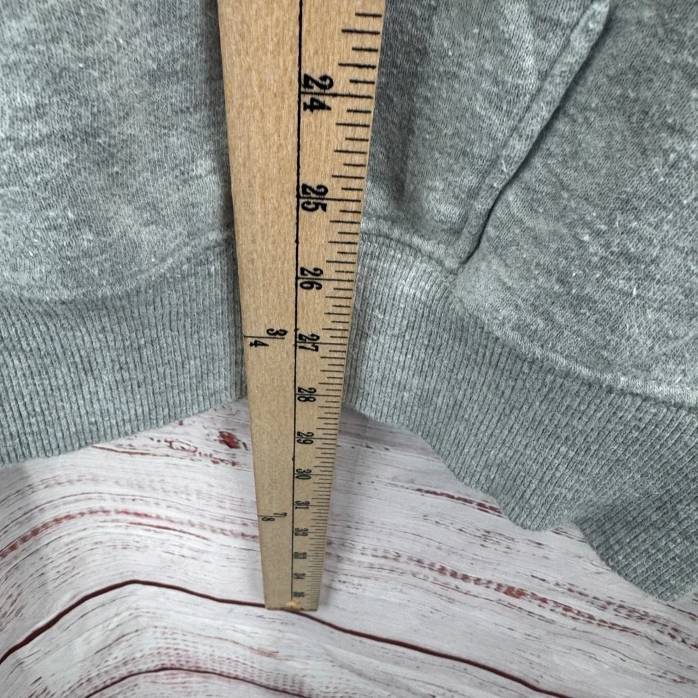 The North Face Hoodie Mens‎ Large Grey Pullover Sweatshirt Never Stop Exploring